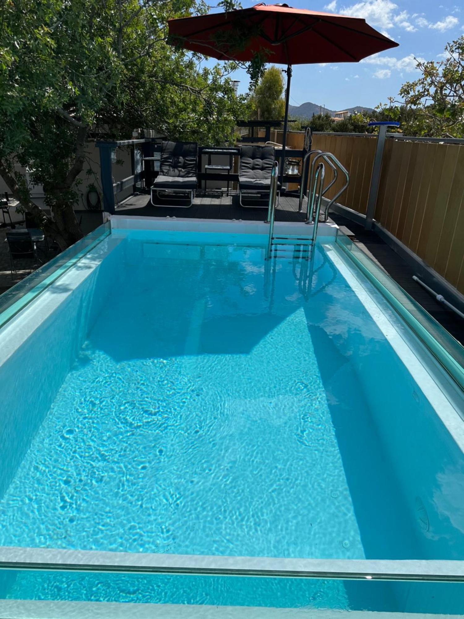 Appartement Solmar Aegina With Private Pool - Jacuzzi à Khloi Extérieur photo