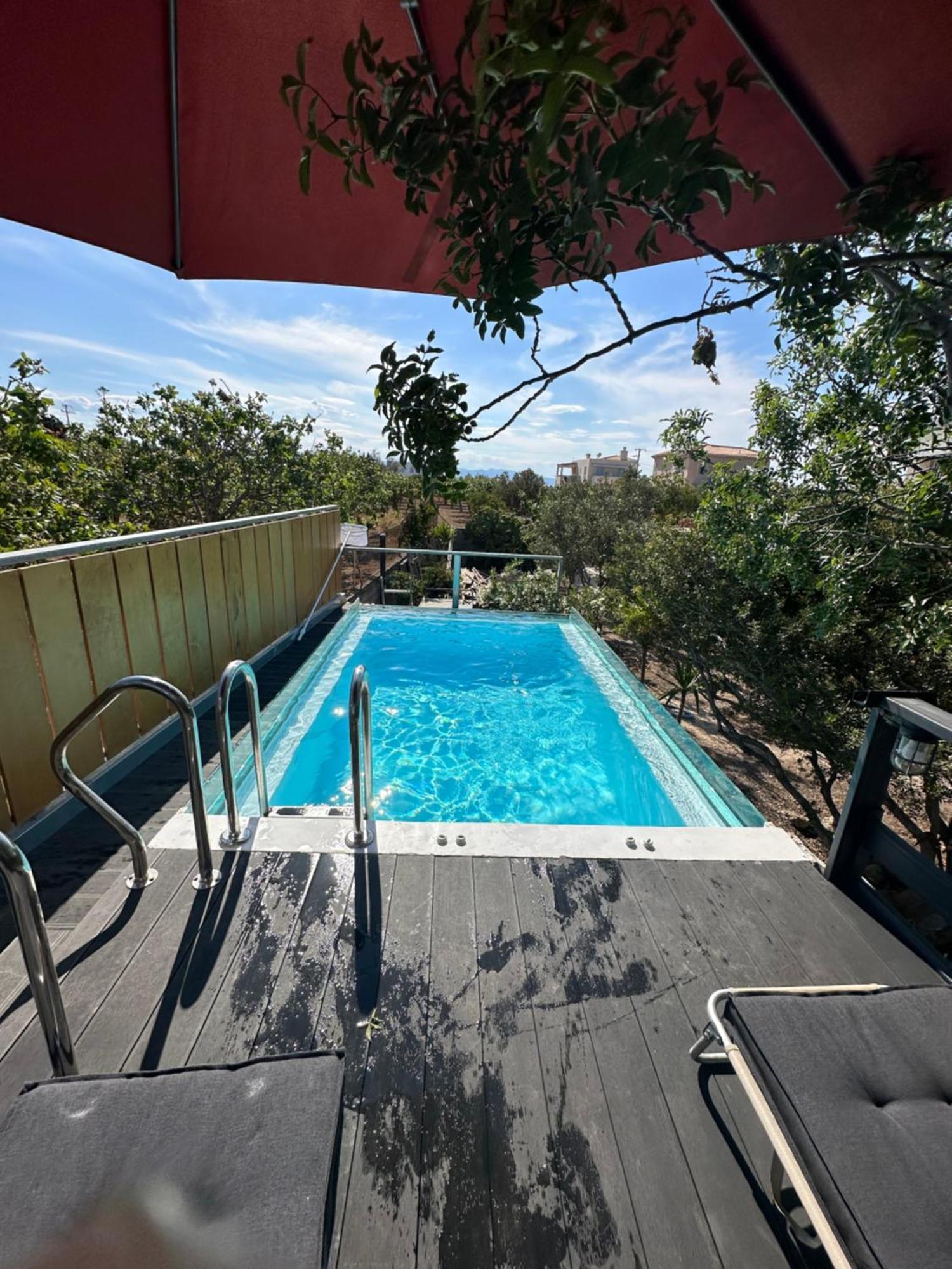 Appartement Solmar Aegina With Private Pool - Jacuzzi à Khloi Extérieur photo